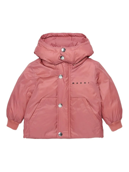  Marni Kids Hooded Jacket - Pink 