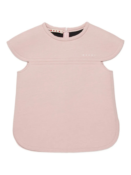  Marni Kids Logo-print Blouse - Pink 