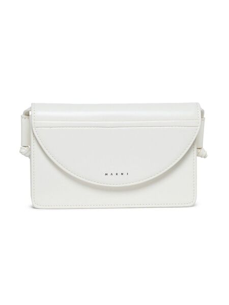  Marni Kids Logo-print Shoulder Bag - White 