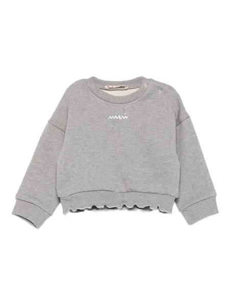  Marni Kids Logo-print Sweatshirt - Grey 
