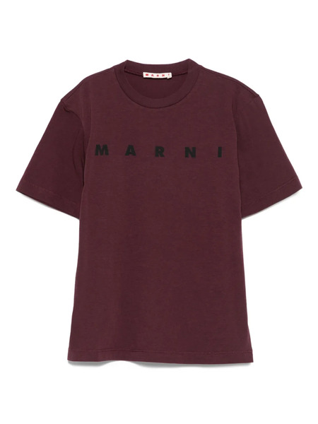  Marni Kids Logo-print T-shirt - Red 