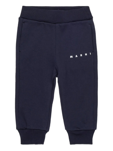  Marni Kids Logo-print Track Pants - Blue 
