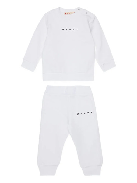  Marni Kids Logo-print Tracksuit - White 