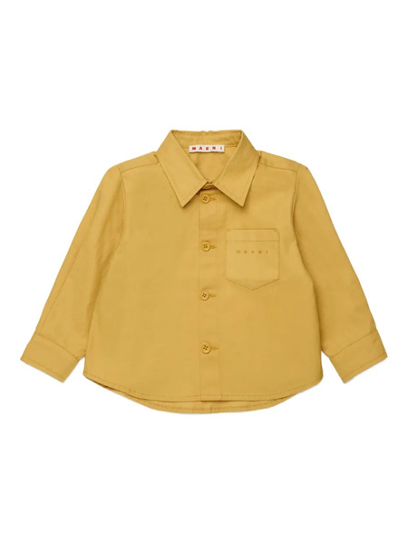  Marni Kids Pocket Buttoned Shirt - Yellow 