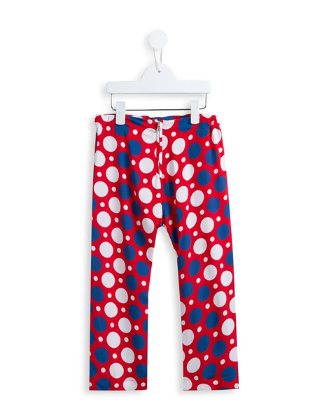  Marni Kids Polka Dot Trousers - Red 
