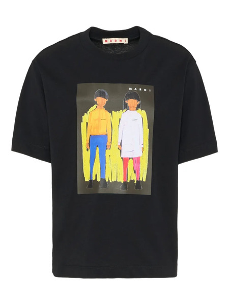  Marni Kids Short-sleeve T-shirt - Black 