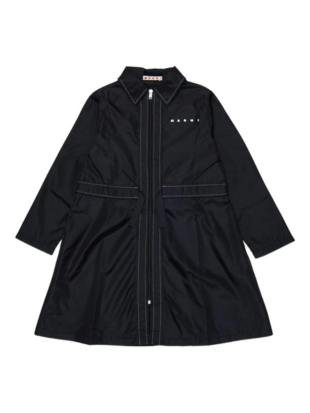  Marni Kids Zip Coat - Black 