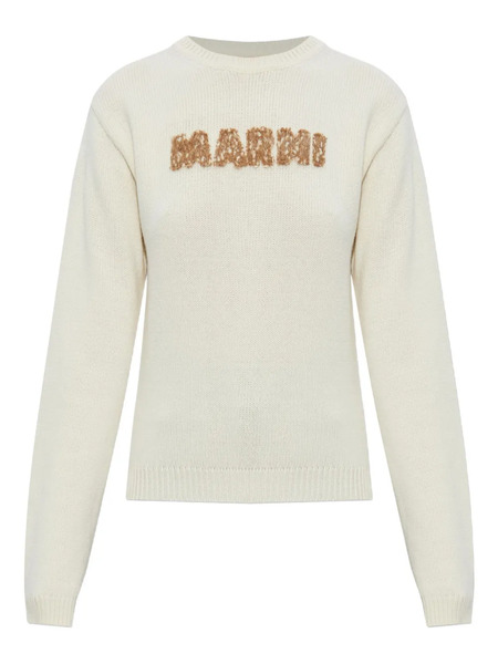  Marni Laser-cut Jumper - Neutrals 