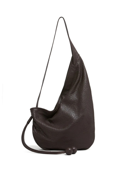  Marni Leather Shoulder Bag - Brown 
