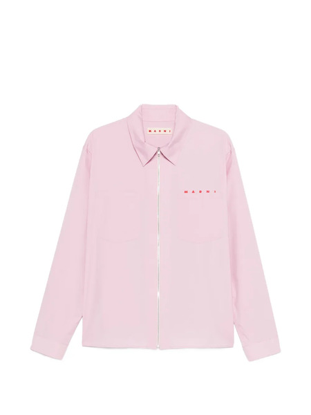 Marni Logo-print Shirt - Pink 