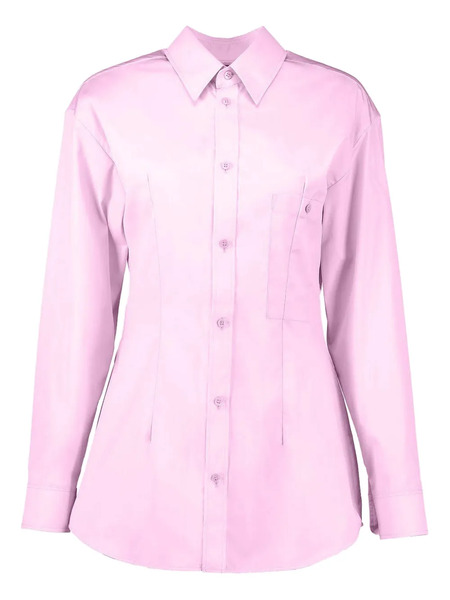  Marni Long-sleeve Button Shirt - Pink 
