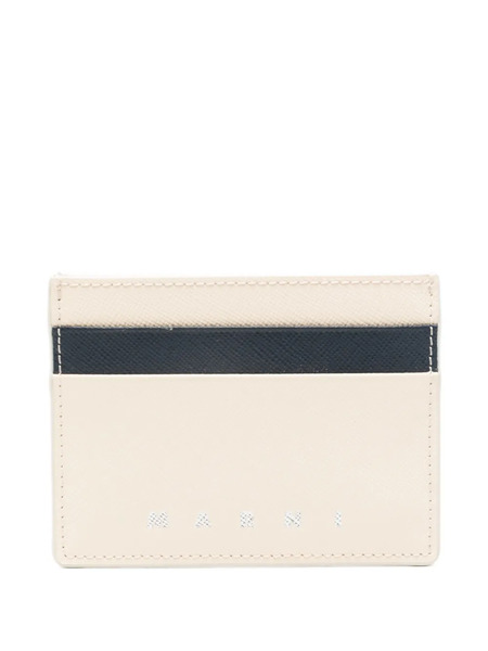  Marni Mbossed-logo Cardholder - Neutrals 
