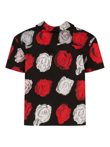  Marni Mercury-print Shirt - Black 