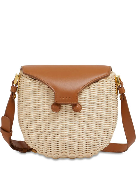  Marni Midollino Cross Body Bag - White 