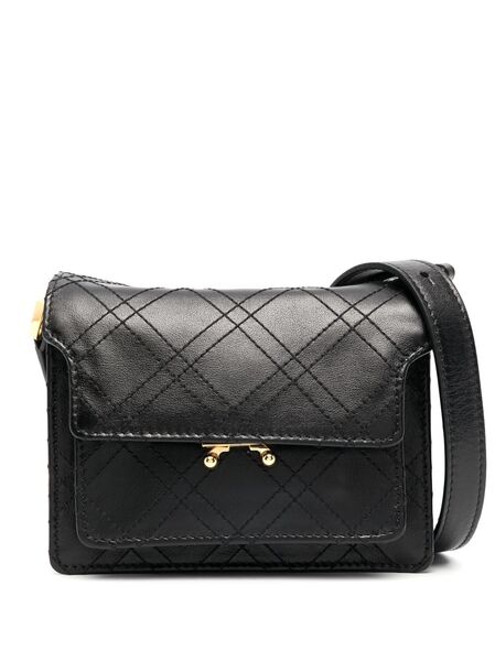  Marni Mini Trunk Shoulder Bag - Black 