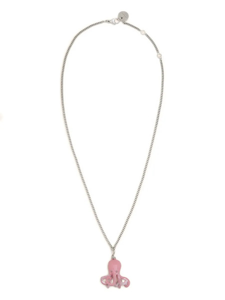  Marni Octopus Pendant Necklace - Silver 