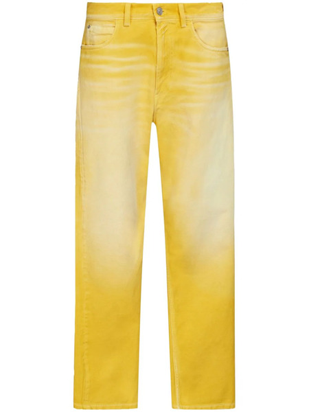  Marni Overdyed Straight-leg Jeans - Yellow 