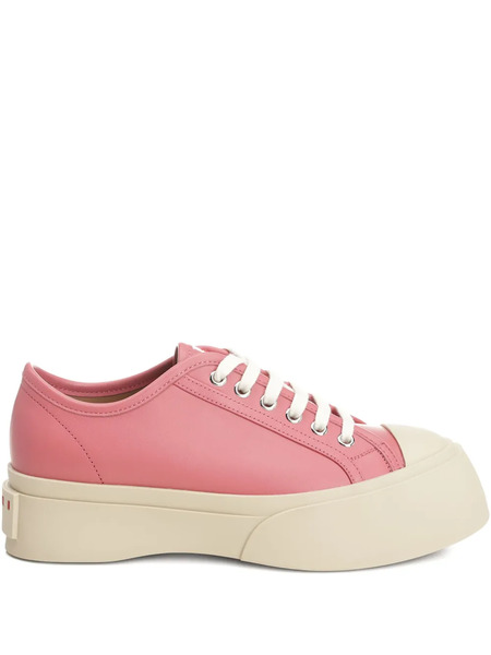  Marni Pablo Platform Sole Lace-up Sneakers - Pink 