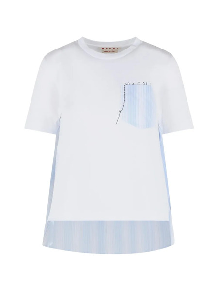  Marni Pocket Striped T-shirt - Grey 