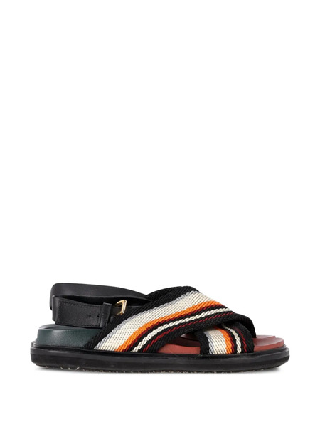 Marni Pre-owned Fussbett Sandals - Black 