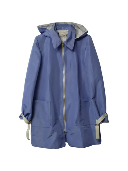  Marni Pre-owned Hooded Coat - Blue 