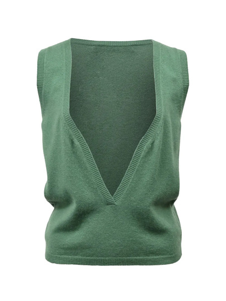  Marni Pre-owned V-neck Knitted Vest - Green 
