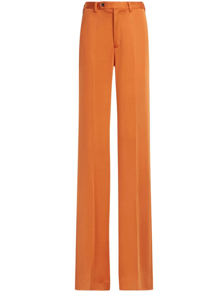  Marni Pressed-crease Straight-leg Trousers - Orange 