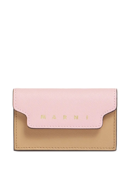  Marni Saffiano Leather Wallet - Pink 
