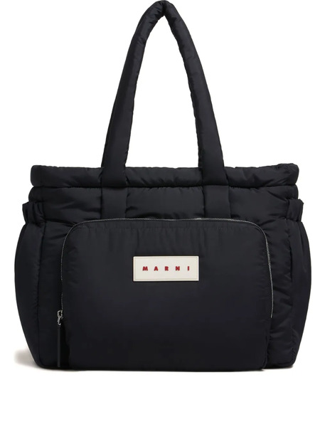  Marni Slouchy Tote Bag - Black 