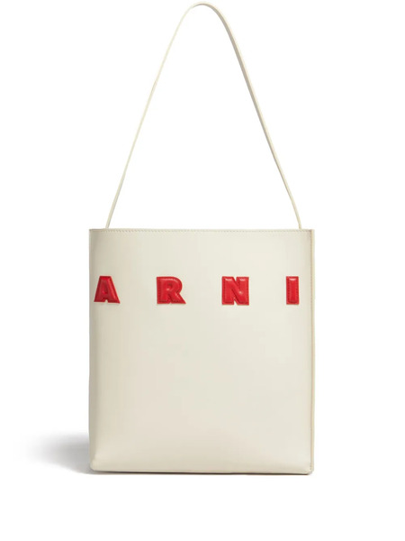  Marni Small Museo Shoulder Bag - White 