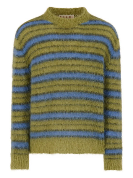  Marni Striped Sweater - Green 