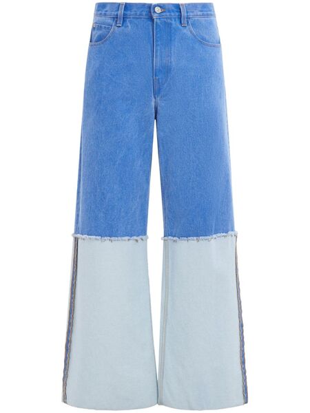  Marni Turn Up-hem Jeans - Blue 