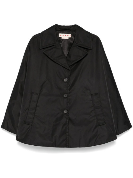  Marni Twill Coat - Black 