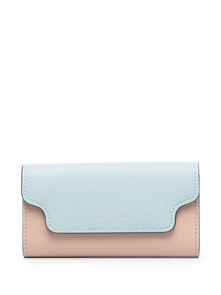 Marni Two-tone Leather Keyholder - Brown 