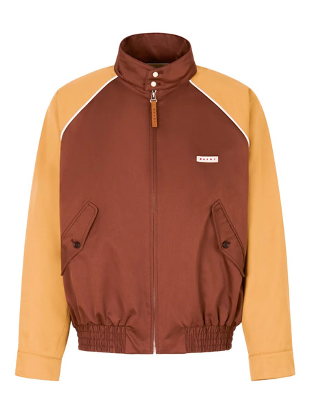  Marni Zip Raglan-sleeve Jacket - Brown 