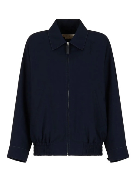 Marni Zip-up Bomber Jacket - Blue 