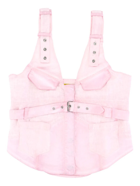  Marques'almeida Belted Top - Pink 