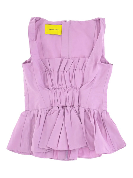  Marques'almeida Cotton Top - Purple 