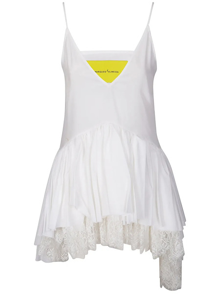  Marques'almeida Ruffled Top - White 