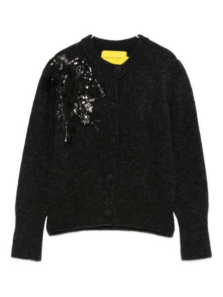  Marques'almeida Sequin-embellished Cardigan - Grey 