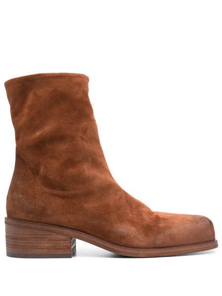  Marsèll Cassello Suede Boots - Brown 