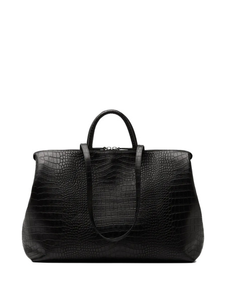  Marsèll Crocodile-effect Tote Bag - Black 