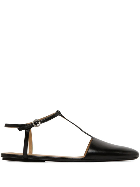  Marsèll Distesa Leather Flat Pumps - Black 