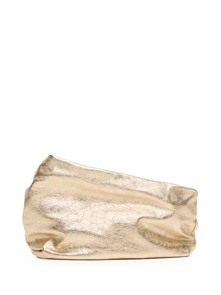  Marsèll Fantasmino Leather Clutch Bag - Gold 