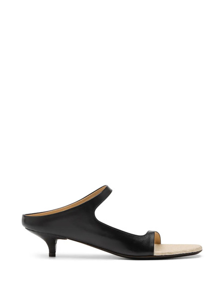  Marsèll Fiuto Double-strap Heeled Sandals - Black 