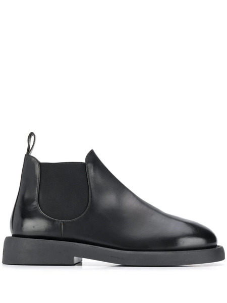  Marsèll Gommello Leather Ankle Boots - Black 