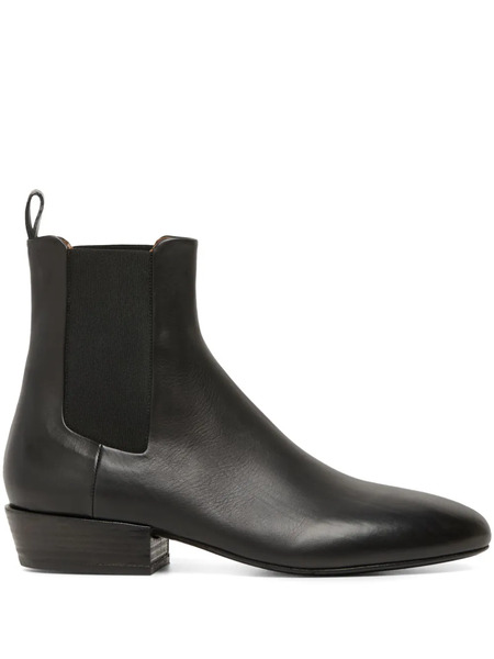  Marsèll Granblocco Almond-toe Leather Chelsea Boots - Black 