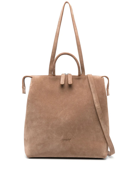 Marsèll 4 Lunga Suede Tote Bag - Brown 
