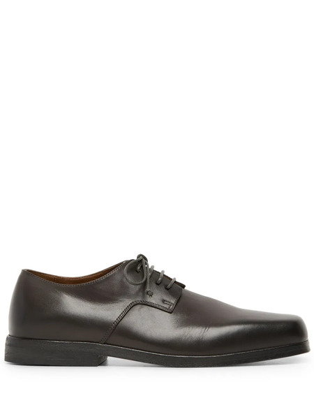  Marsèll Parapetto Square-toe Leather Derby Shoes - Brown 