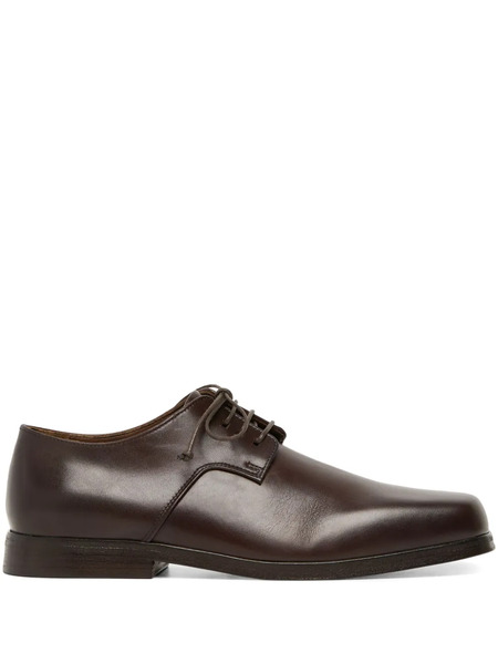  Marsèll Parapetto Square-toe Leather Derby Shoes - Brown 